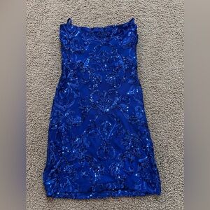 Blue Windsor Homecoming dress